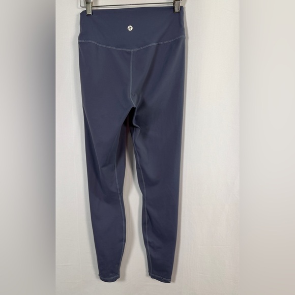 AYBL Women’s High-Waisted Leggings - Medium, Gray - Perfect for Yoga & Gym - Picture 3 of 6